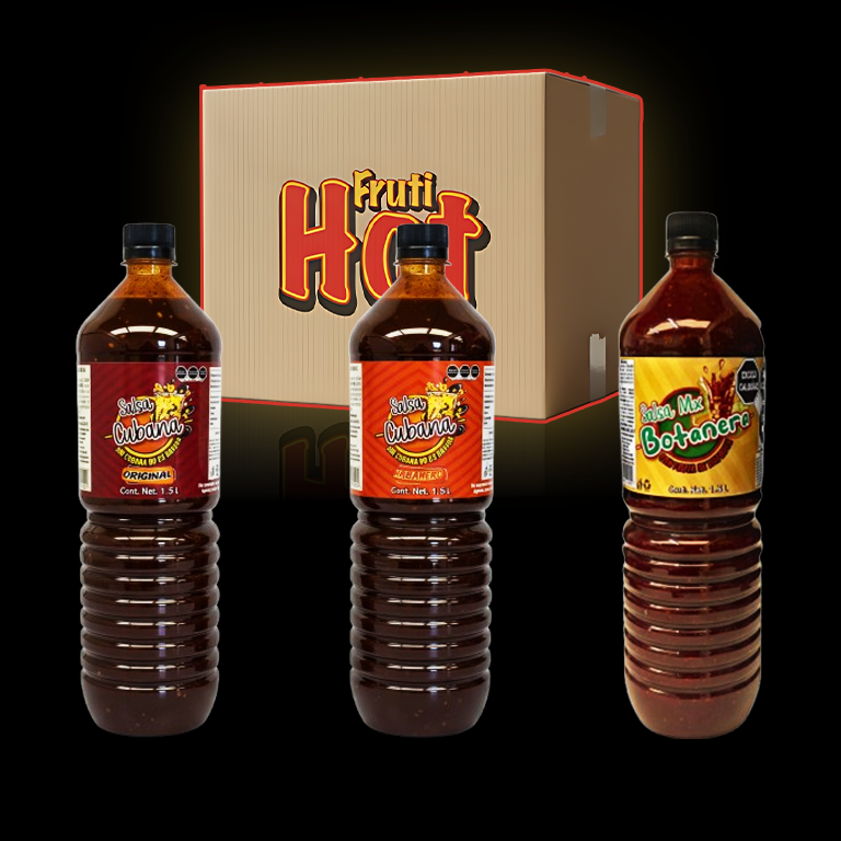 Caja(s) con 9 Salsas Botaneras