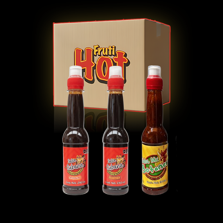Caja(s) con 24 Salsas Botaneras