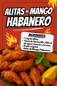 Alitas de Mango Habanero