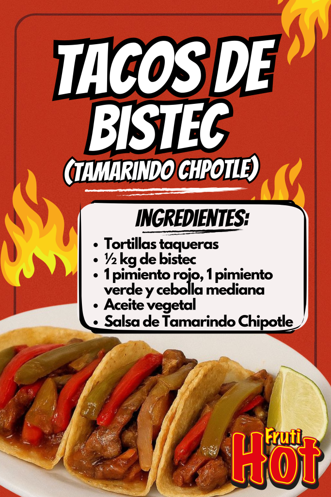 Tacos de Bistec (Tamarindo Chipotle)